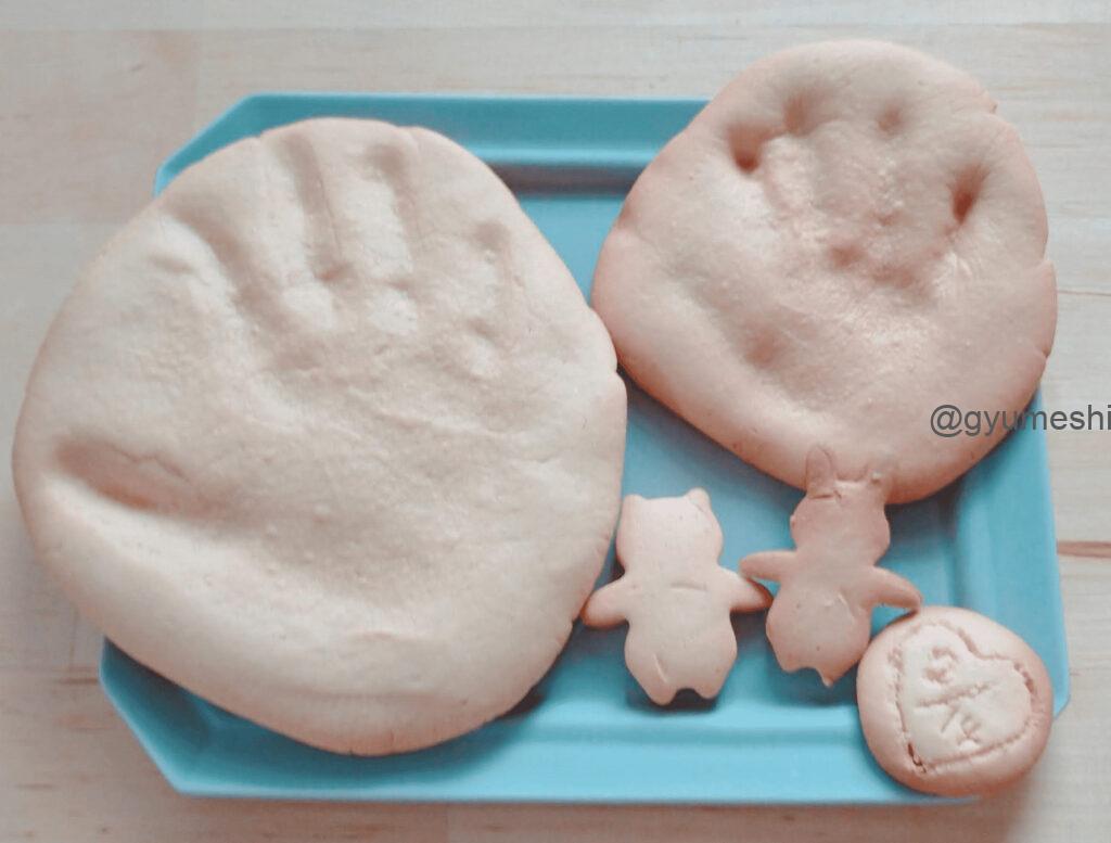 0歳のバレンタイン、パパへのプレゼント案①手形クッキー